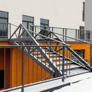 Outdoor Steel Staircase in gurgaon