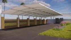 Parking Shed Fabrication in gurgaon